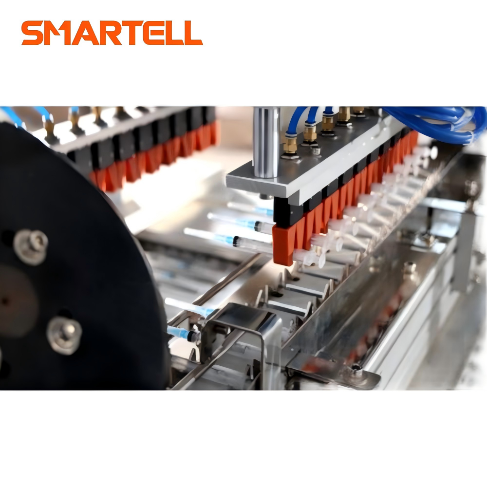 Tıbbi endüstri için tek kullanımlık 10ml şırınga kolay çalışma elektrikli blist ambalaj makinesi