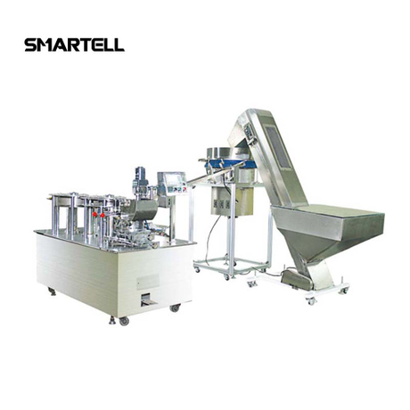 Otomatik Besleyicili Otomatik İnsülin 3 Parçalı Şırınga Haznesi Rulo Makinesi