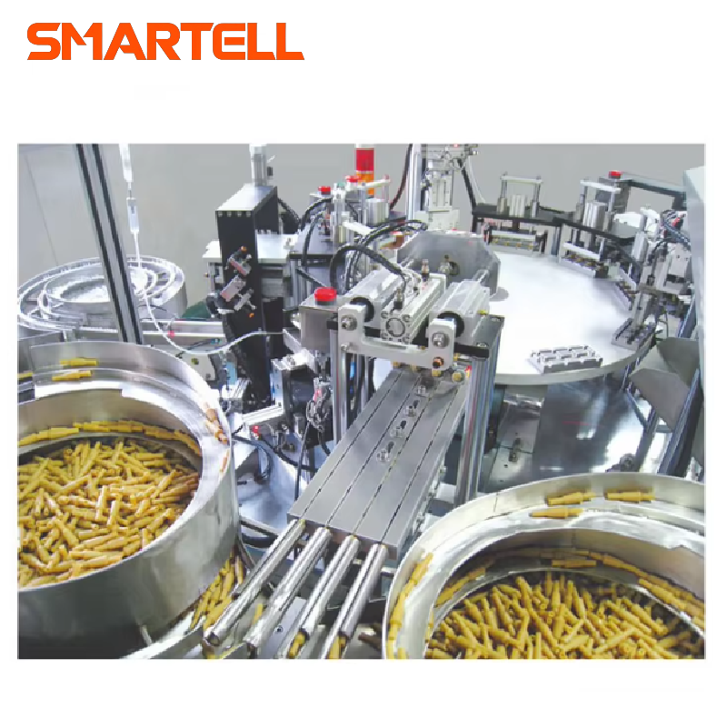 Tıbbi Ürünler İnfüzyon Seti Üretim Hattı Lateks Tüp Montaj Makinesi 