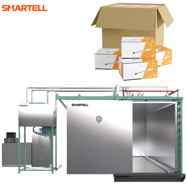 Jiangsu'dan Tıbbi Endüstri Kullanımı Endüstriyel Ekipmanlar için SMARTELL 10CBM Sterilizasyon Ekipmanı