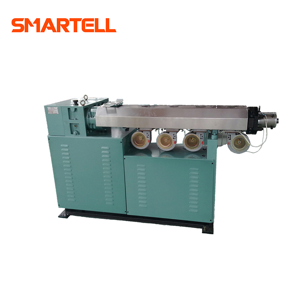 Çıkış 15-60kg/saat PVC Borulu Özel Kalıplı Tek Vidalı Ekstruder
