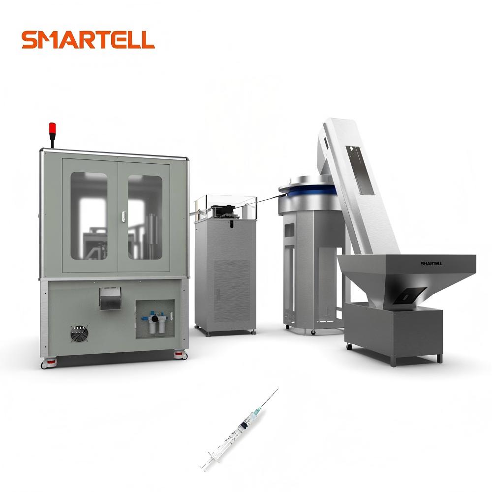 Smartell Yeni Tasarım Otomatik Şırınga Namlu Baskı Makinesi