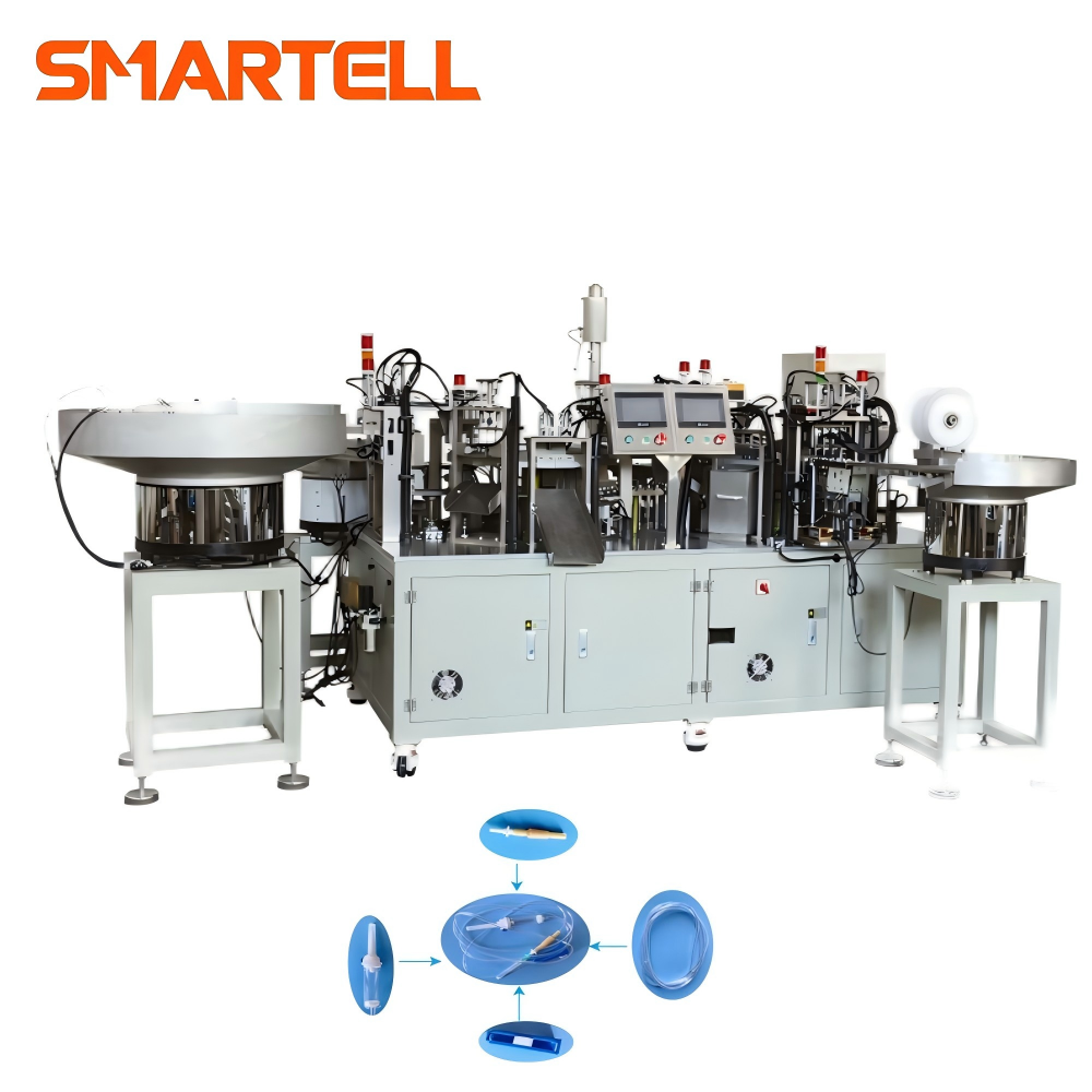 Tıbbi IV Set Üretim Projesi Montaj Makinesi