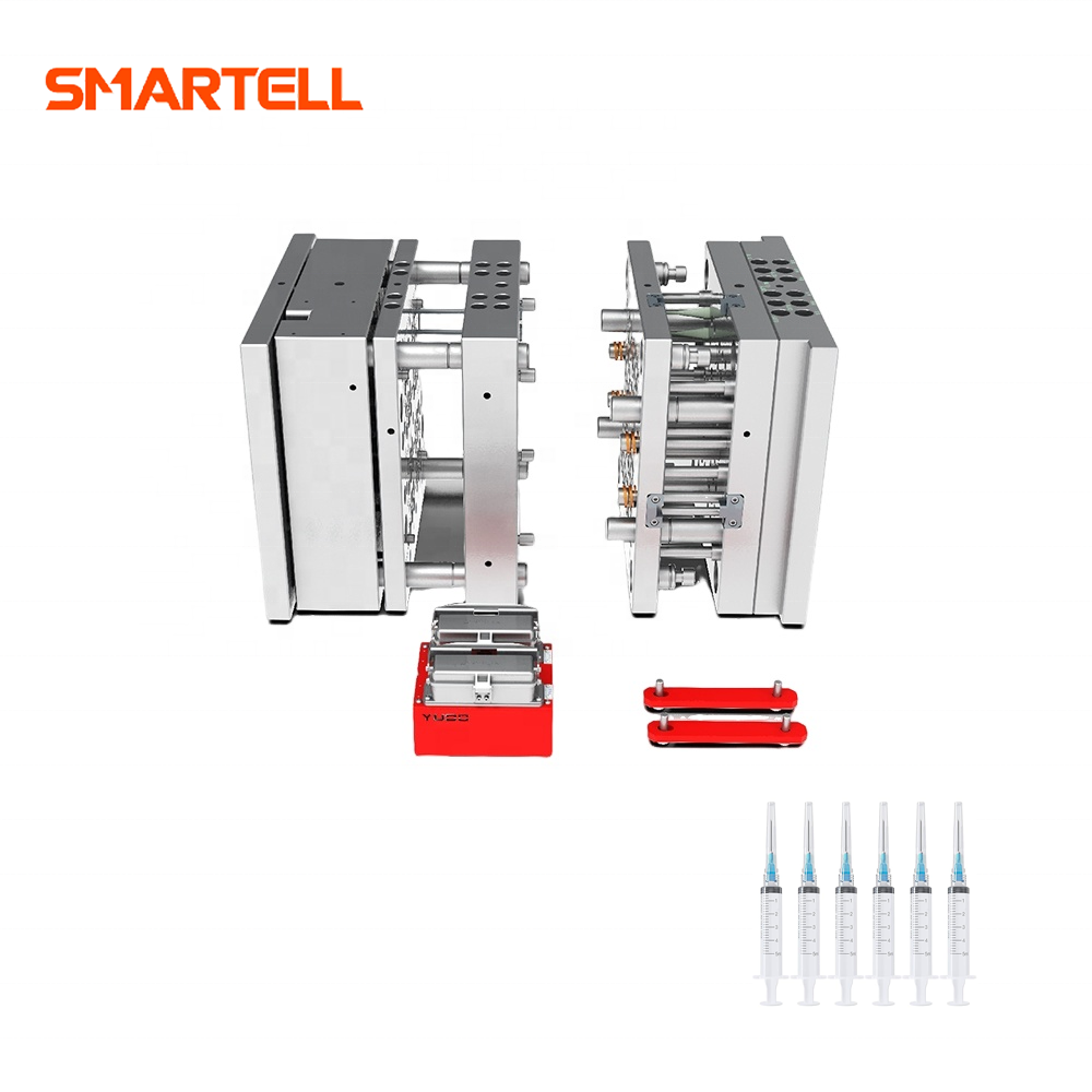 Tıbbi Üretim için Yüksek Hassasiyetli Tek Kullanımlık Şırınga Haznesi Kalıbı