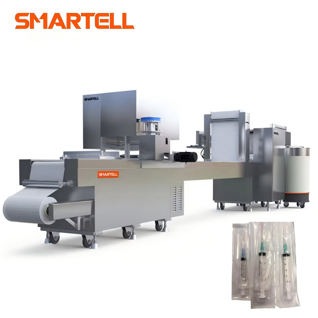 Tıbbi Endüstri için Tek Kullanımlık 10ml Şırınga Kolay Kullanımlı Elektrikli Blister Ambalaj Makinesi