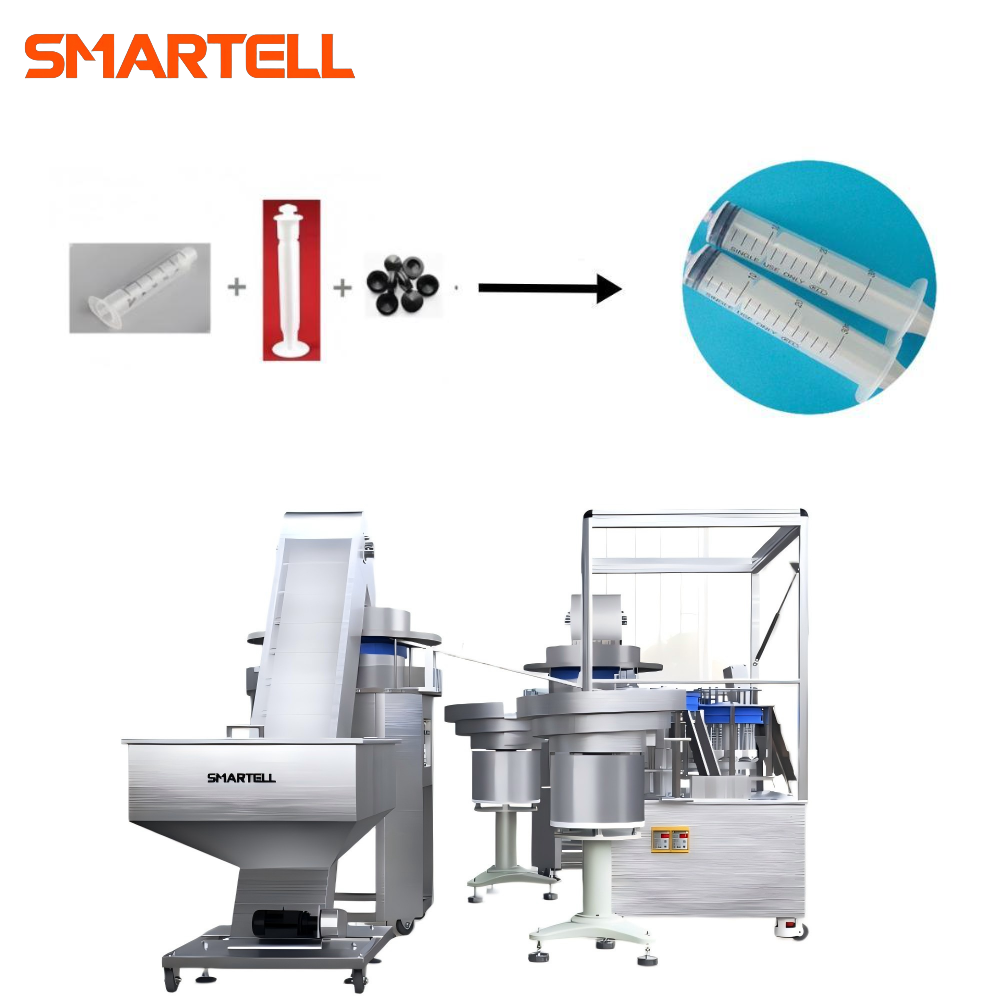 Kapsamlı Şırınga Haznesi, Piston ve Conta Montaj Hattı
