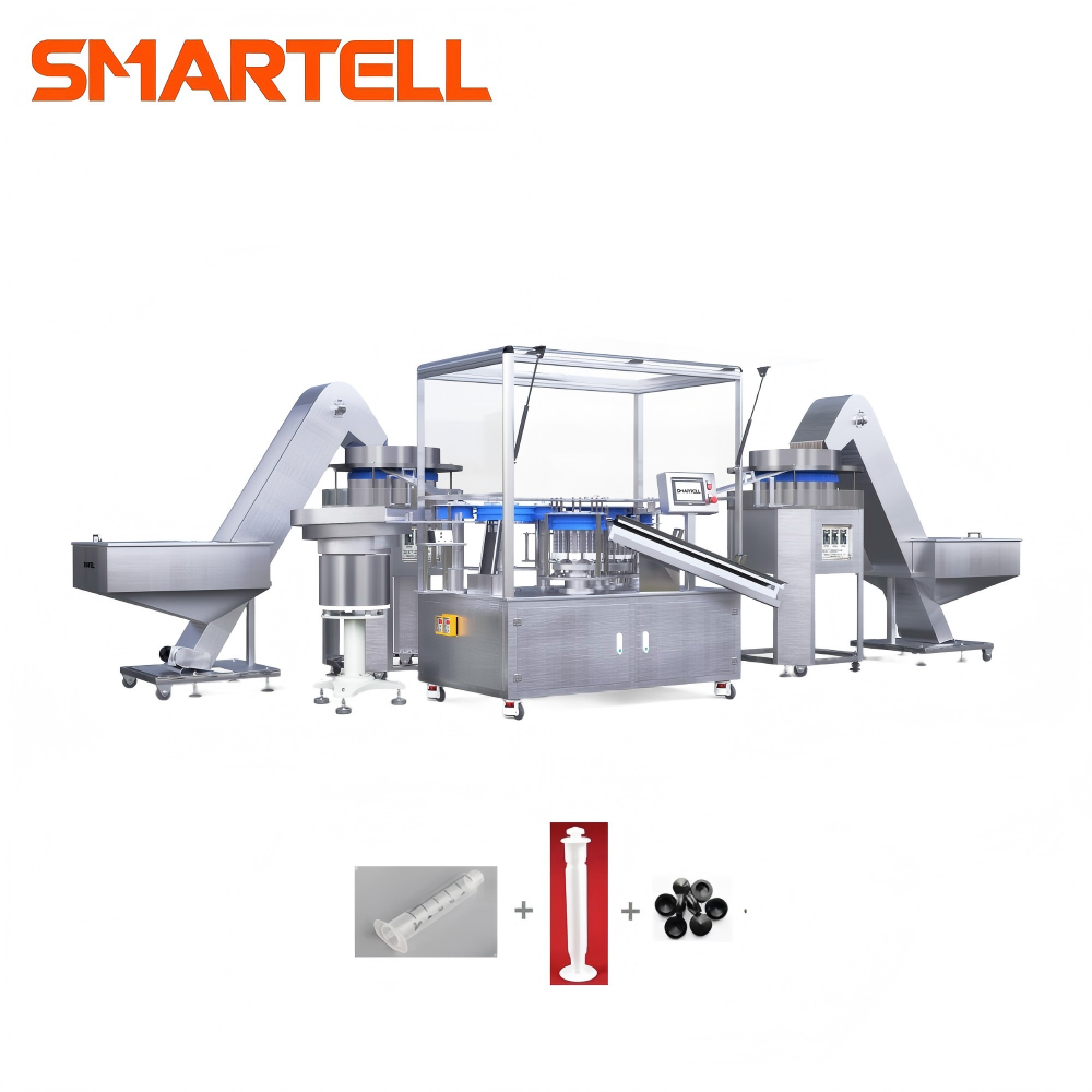 Tıbbi Tedarik Tek kullanımlık şırınga makinesi üretim hattı