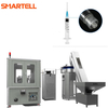 SMARTELL Tıbbi Sınıf Luer Lock Tek Kullanımlık Şırınga Üretim Hattı PLC Kontrollü 1 Yıllık Garanti