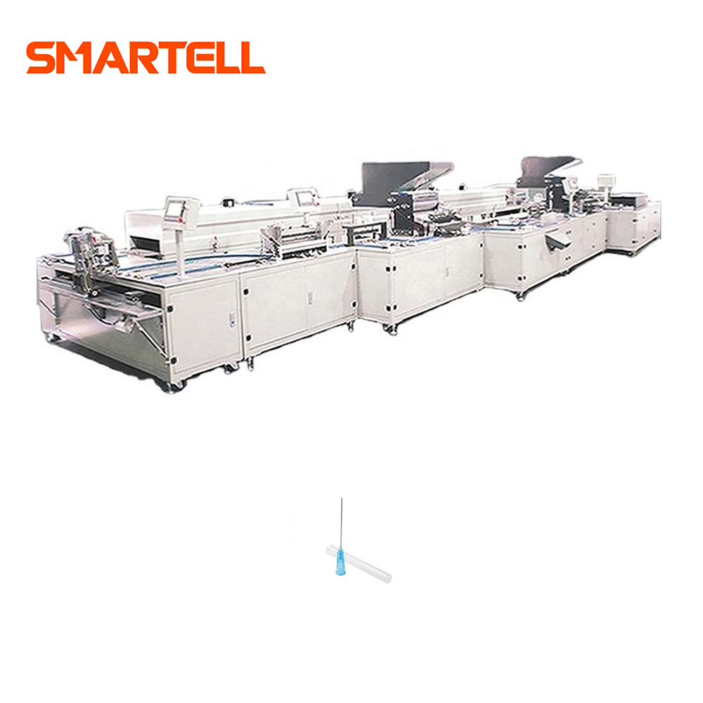 SMT-3104 Otomatik İğne Yuvası/Kanül Besleyici Tam Otomatik Hipodermik İğne Montaj Makinesi