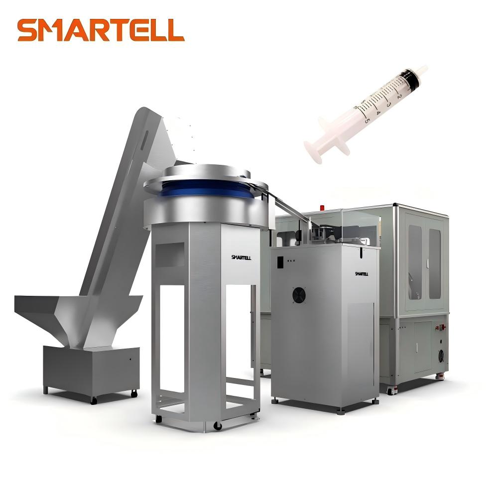 Endüstriyel Ekipman Hassasiyeti Tek Kullanımlık 5 ML LUER Kayma Şırınga Namlu Pad Baskı Makinesi