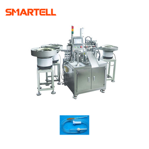 Tıbbi Üretimde İnfüzyon Seti Lateks Konnektör Montaj Makinesi