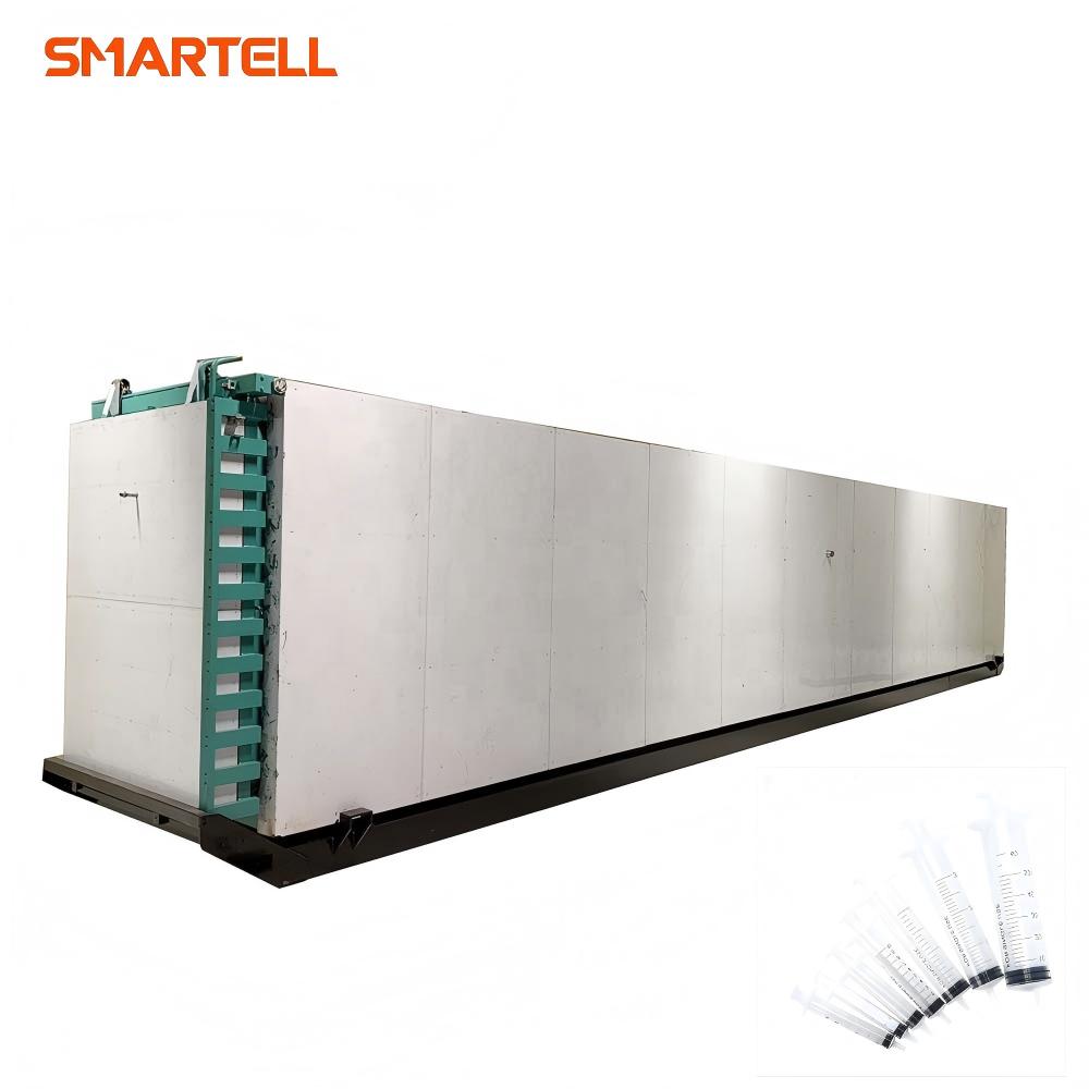 Tıp Endüstrisi 20 CBM Tek kullanımlık şırınga enjeksiyonu EO sterilizasyon ekipmanı