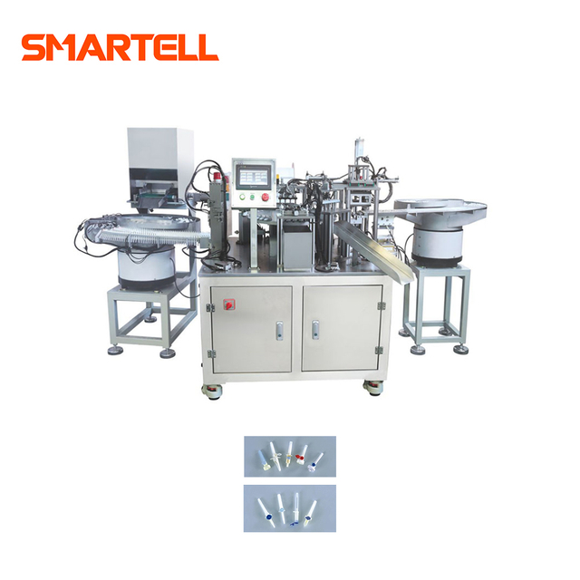 İnfüzyon Seti Parça Yapımı için Smartell Yüksek Hızlı Spike İğne Montaj Makinesi