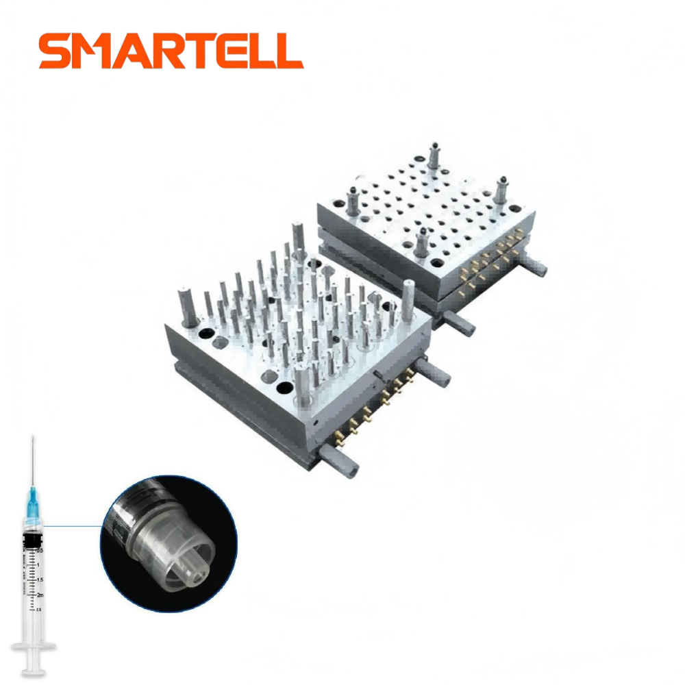 Jiangsu'da Üretilen SMARTELL Tıbbi Tek Kullanımlık Luer Lock Şırınga Kalıbı