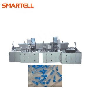 Medikal Endüstrisi Hipodermik Şırınga İğnesi Montaj Makinesi Kullanın 1 yıl garanti