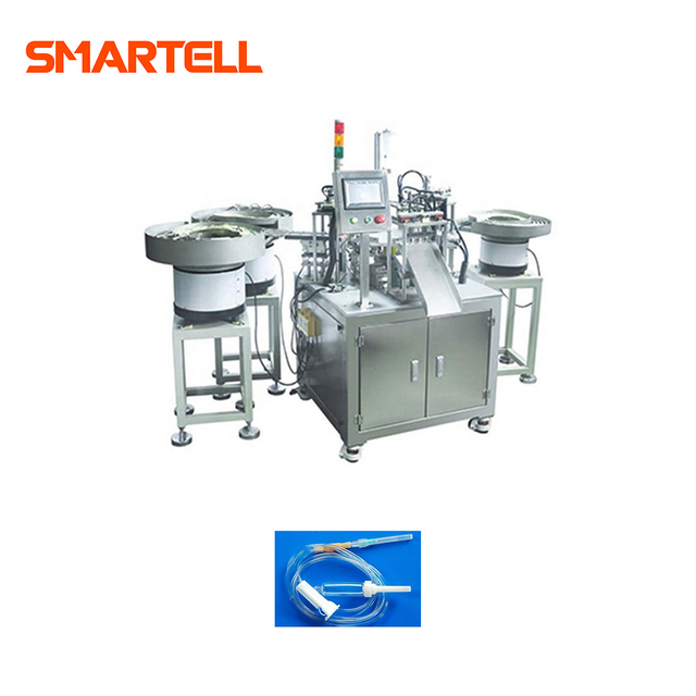 Sürekli Çalışma için Kararlı Performanslı Lateks Konnektör Montaj Makinesi