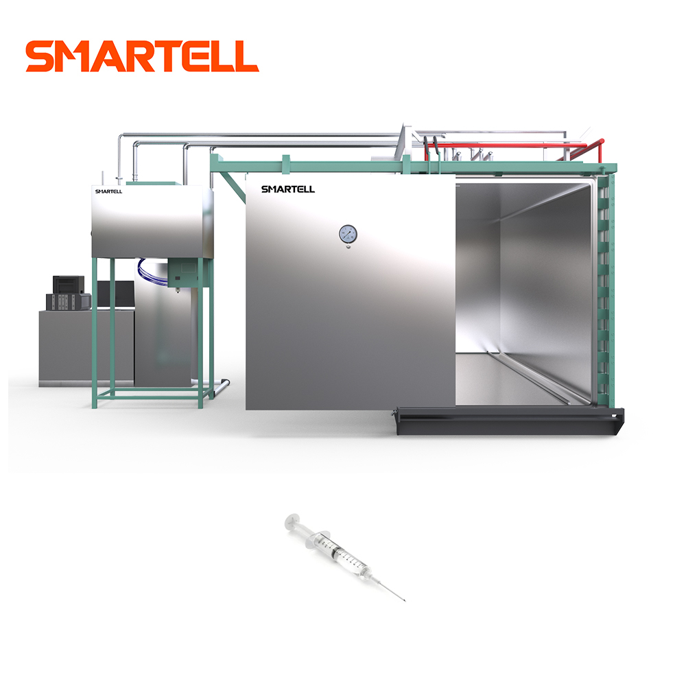 Tıbbi Ürünler Şırınga Üretim Hattı 25m³ Etilen Oksit Sterilizasyon Makinesi