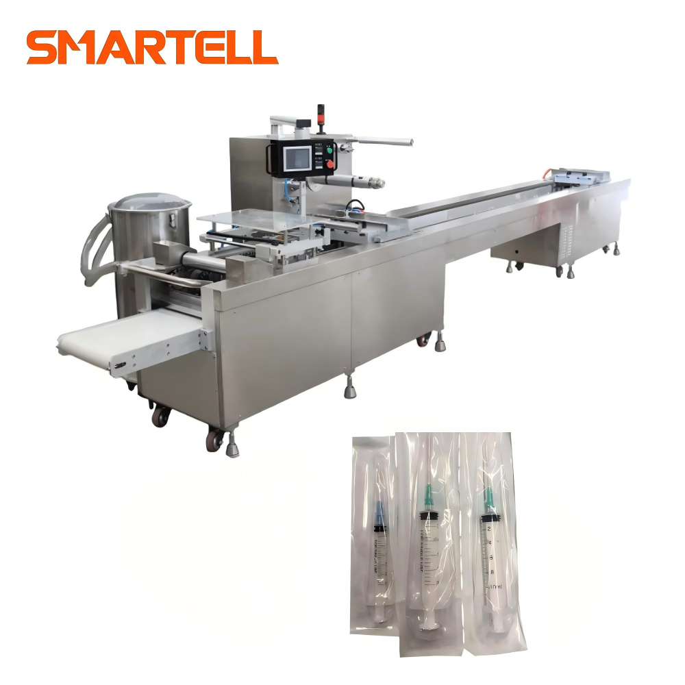 Tek kullanımlık 10ml şırıngalar (tıbbi dereceli) için kolay işletilen elektrikli blister ambalaj makinesi