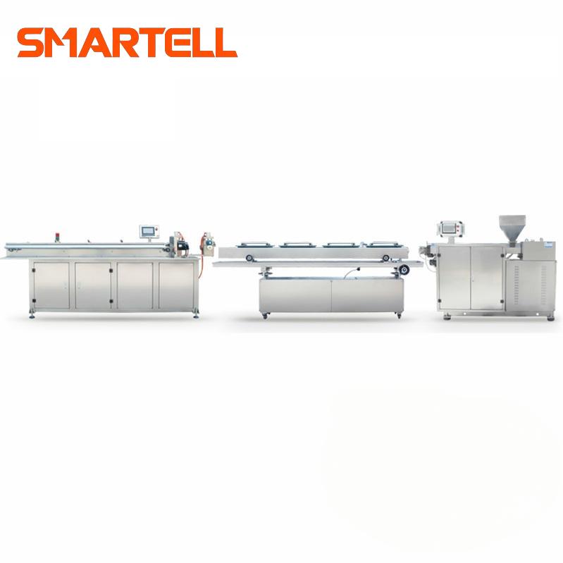 PVC Boru Tek Vidalı Ekstruder için Plastik Kauçuk Boru Ekstruder