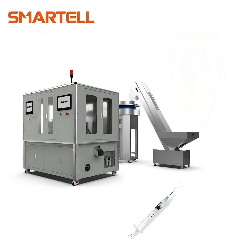 Smartell Yeni Tasarım Otomatik Şırınga Namlu Baskı Makinesi