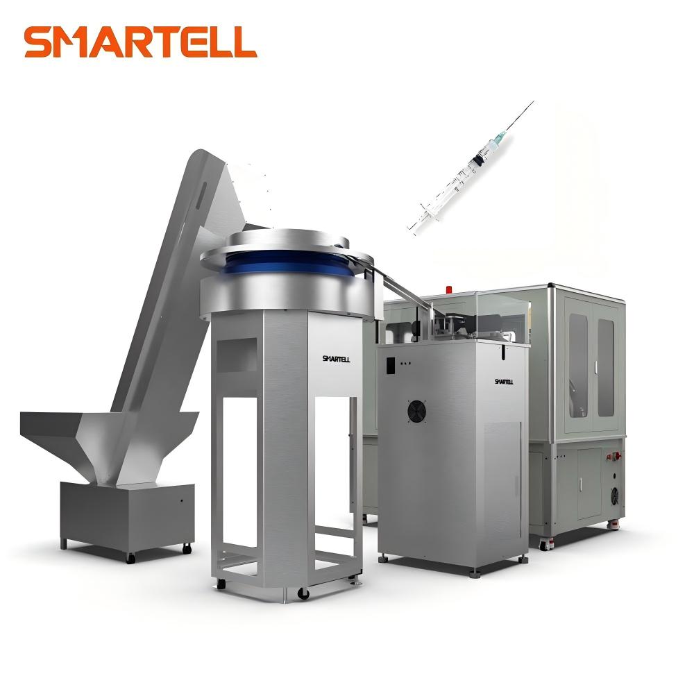 Smartell Yeni Tasarım Otomatik Şırınga Namlu Baskı Makinesi