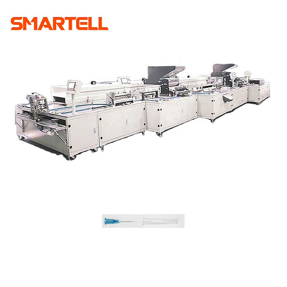 Tek Kullanımlık Şırınga Hipodermik İğne Montaj Makinesi