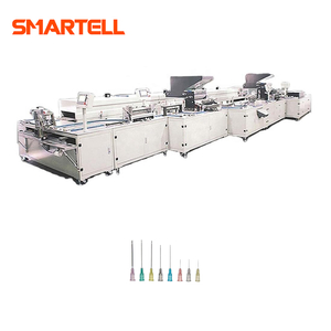 SMT-3104 Dokunmatik Ekranlı İğne Montaj Makinesi ile Kontrol Edilen Hipodermik İğne Bileşenleri Montajı