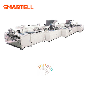 SMT-3104 Tam Otomatik İğne Montaj Makinesi Hub + kapak + tüp Yüksek Çalışma Verimliliği