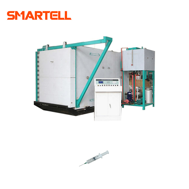 SMT-5020 Sterilizatör Kabini, Su Tankı, Bilgisayar Kontrol Sistemli ETO Sterilizasyon Makinesinden Oluşmaktadır