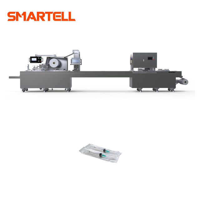 Tıbbi Üretim Hattı için SMT-4420 Yumuşak Blister Kağıt Filmi Otomatik Paketleme Makinesi