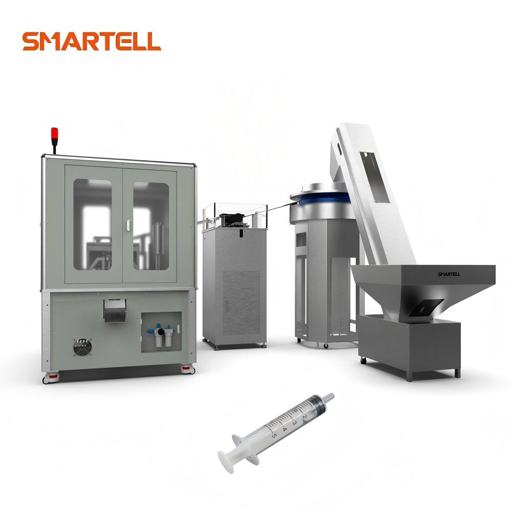 Endüstriyel Ekipman Hassasiyeti Tek Kullanımlık 5 ML LUER Kayma Şırınga Namlu Pad Baskı Makinesi