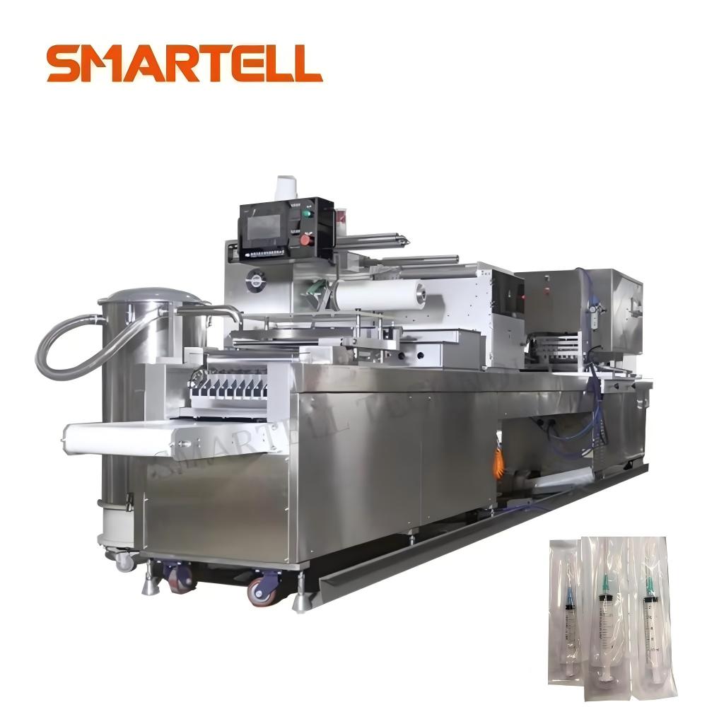 Tek Kullanımlık Şırıngalar için Otomatik Blister Ambalaj Makinesi