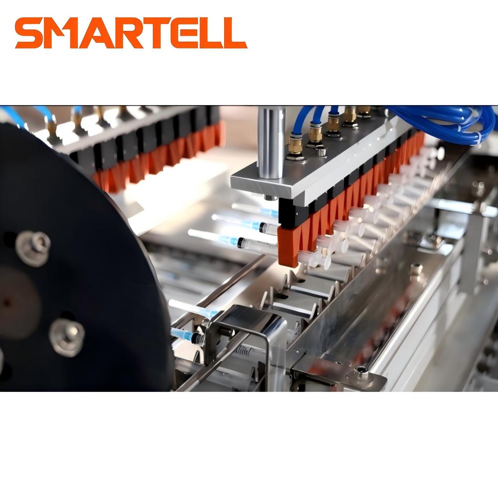 Tek Kullanımlık Şırınga Üretim Hattı için Otomatik Yumuşak Blister Şırınga Paketleme Makinesi