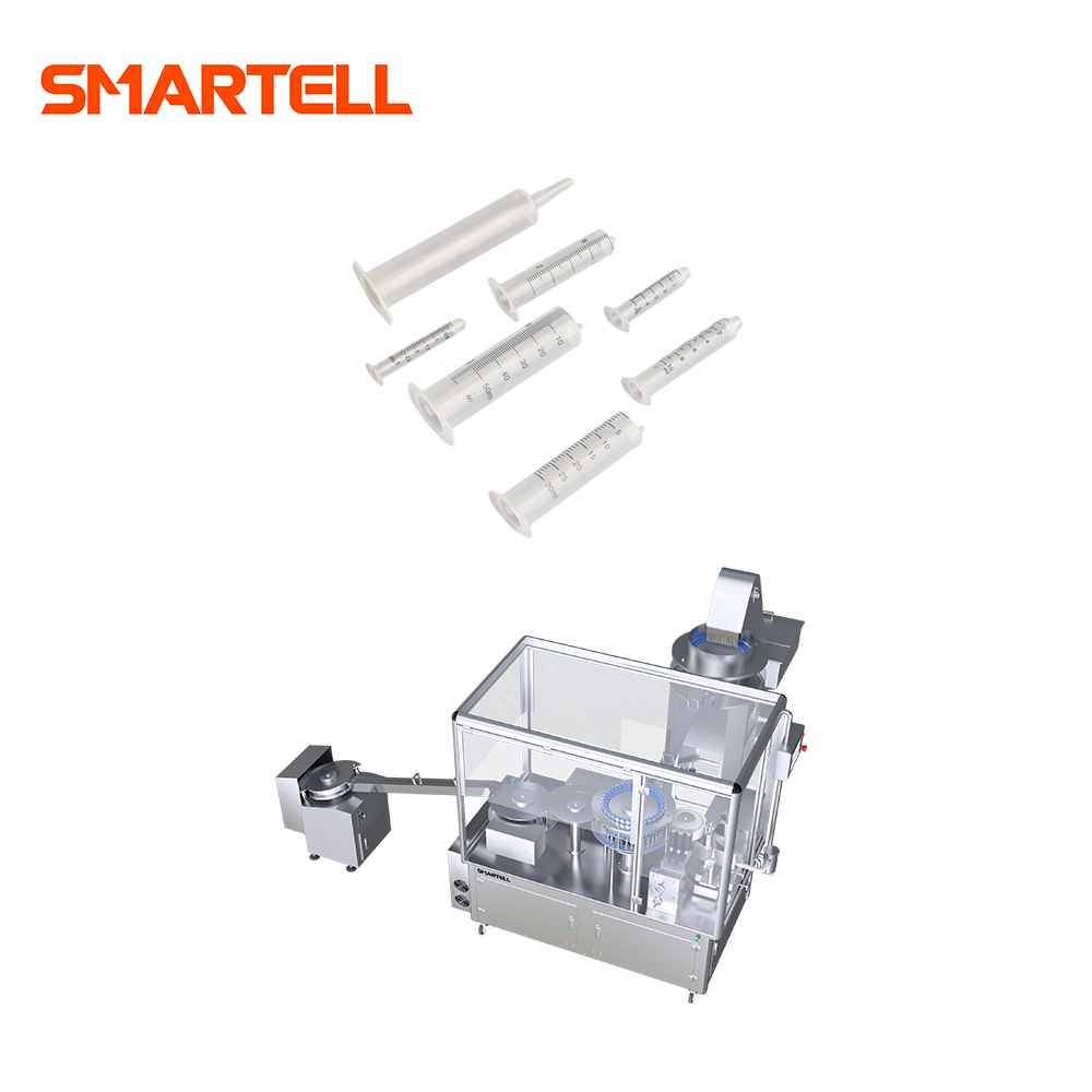 SMT-2001 Tam Otomatik Şırınga Haznesi Baskılı Koruma Cihazlı Tampon Baskı Makinası