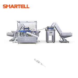 Luer Lock ve Slip Şırınga Montaj Makinesi için Dokunmatik Ekran Kontrollü Tıbbi Şırınga Üretim Sistemi