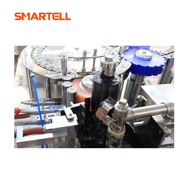 Aşı Şırınga Haznesi için SMARTELL Otomatik Tampon Baskı Makinesi