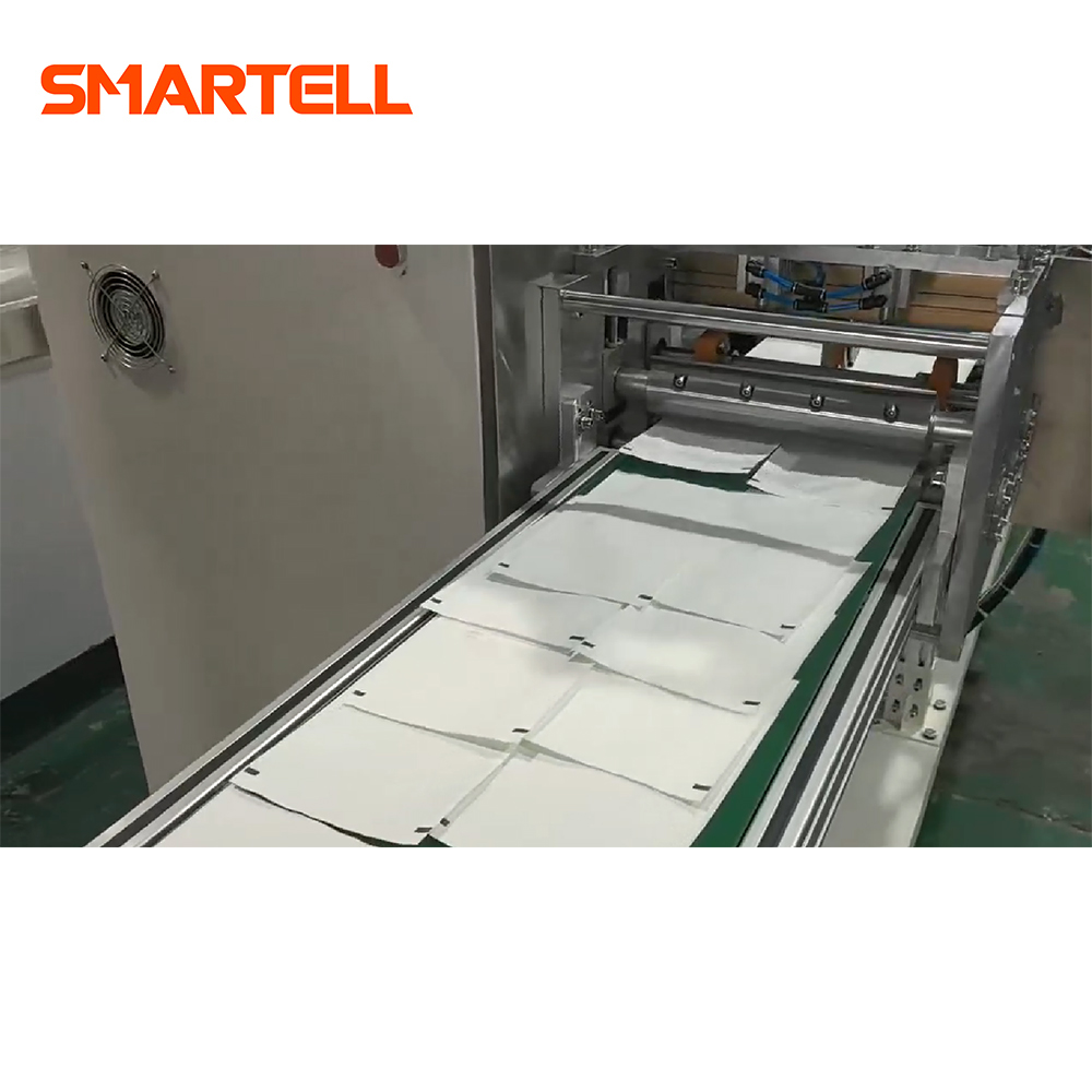 Gelişmiş Tıbbi Tekstil ve Cerrahi Eldivenler Otomatik Termal Sarma Eldiveni Dış Çanta Paketleme Makinesi