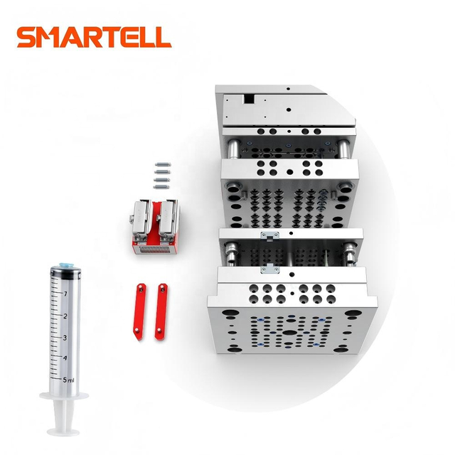 SMARTELL SMT 001 Şırınga Bileşenleri için Tıbbi Sınıf Enjeksiyon Makinesi