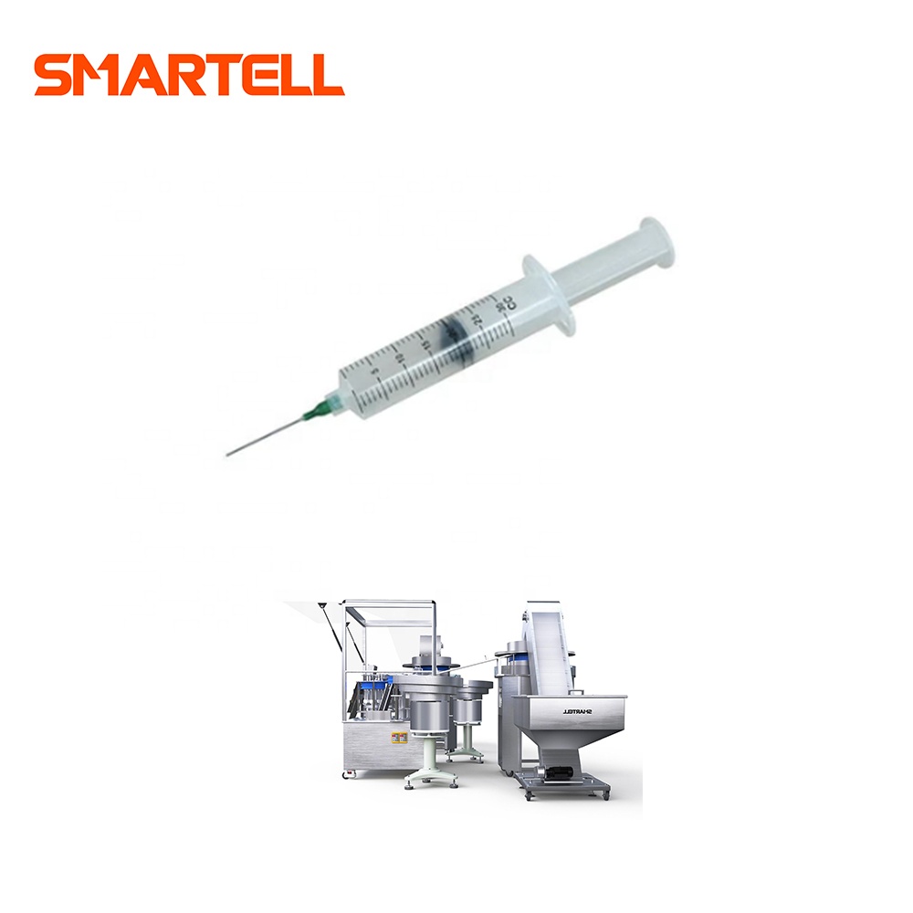 SMARTELL Tıbbi Şırınga Baskı Montaj Paketleme Makinesi